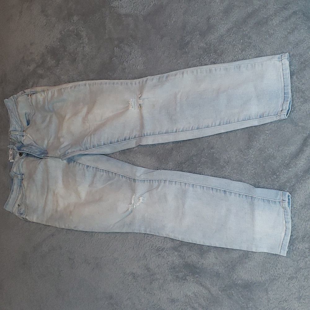 WBB YMI Mid Rise Distressed Skinny  Jeans Size 11/30